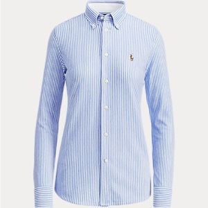 Women’s Ralph Lauren striped Oxford shirt
